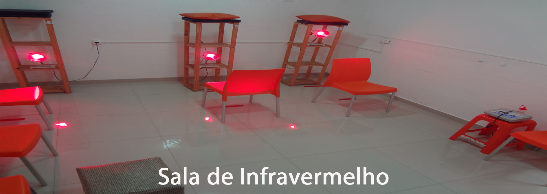 Sala de infravermelho Fisio Tatuapé