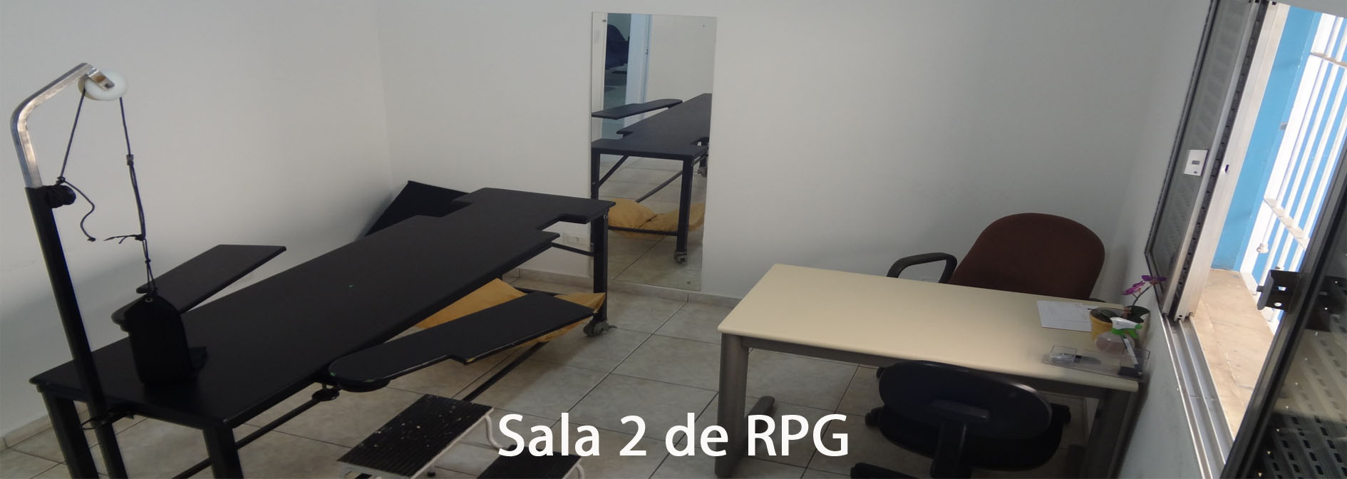 Sala 2 de RPG Fisio Tatuapé